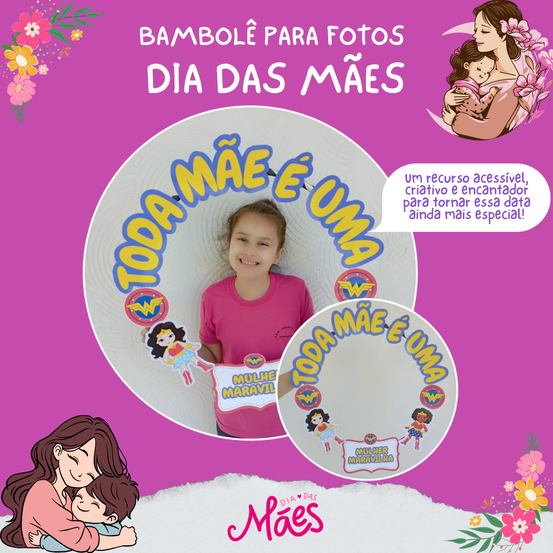 BAMBOLÊ PARA FOTOS: DIA DAS MÃES