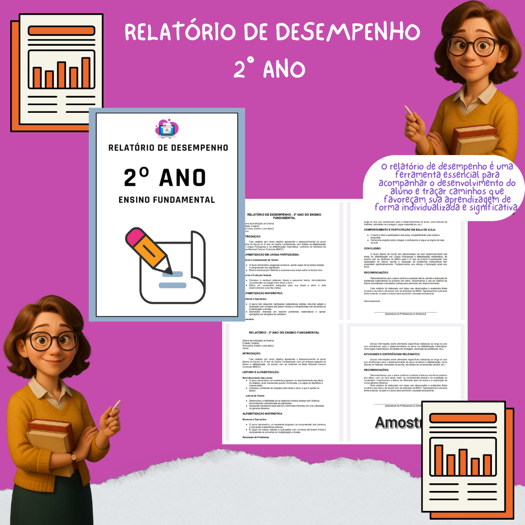 RELATÓRIO DE DESEMPENHO - 2° ANO