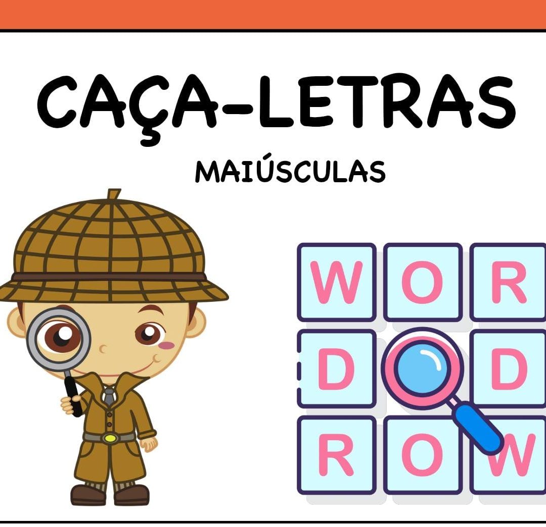 🔤 ATIVIDADES DE CAÇA LETRAS – DE A a Z!