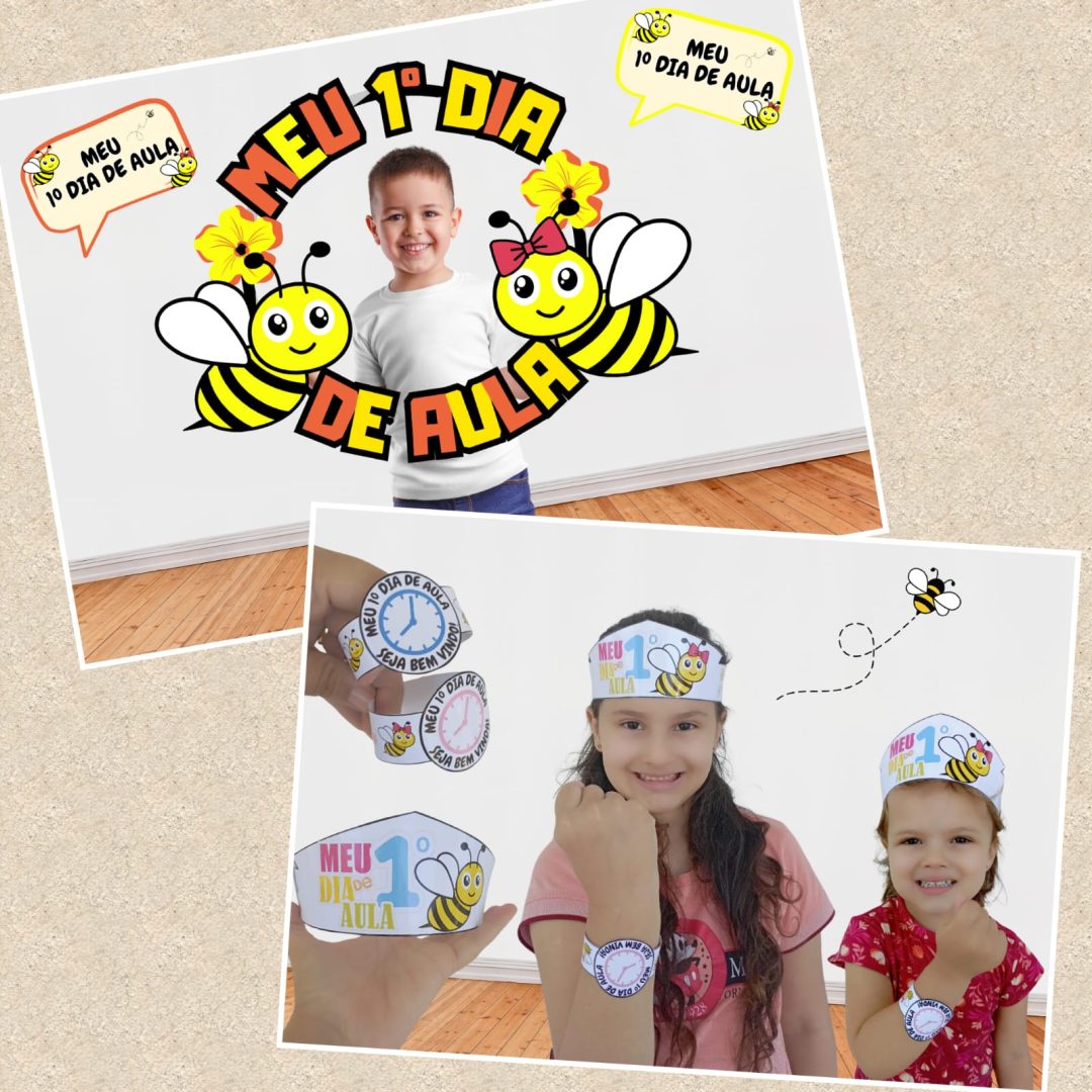 🐝VOLTA ÀS AULAS EDUCAÇÃO INFANTIL/FUNDAMENTAL ABELHINHAS🐝