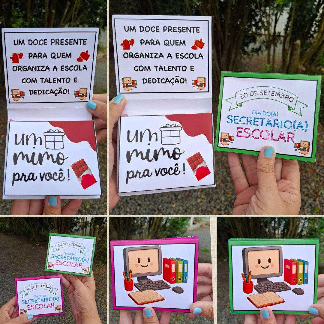 📦✨ CAIXINHAS DIA DO SECRETÁRIO ESCOLAR ✨📦