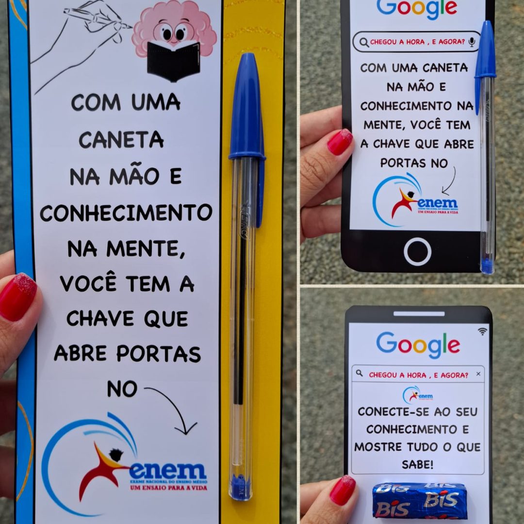 KIT LEMBRANCINHAS ENEM