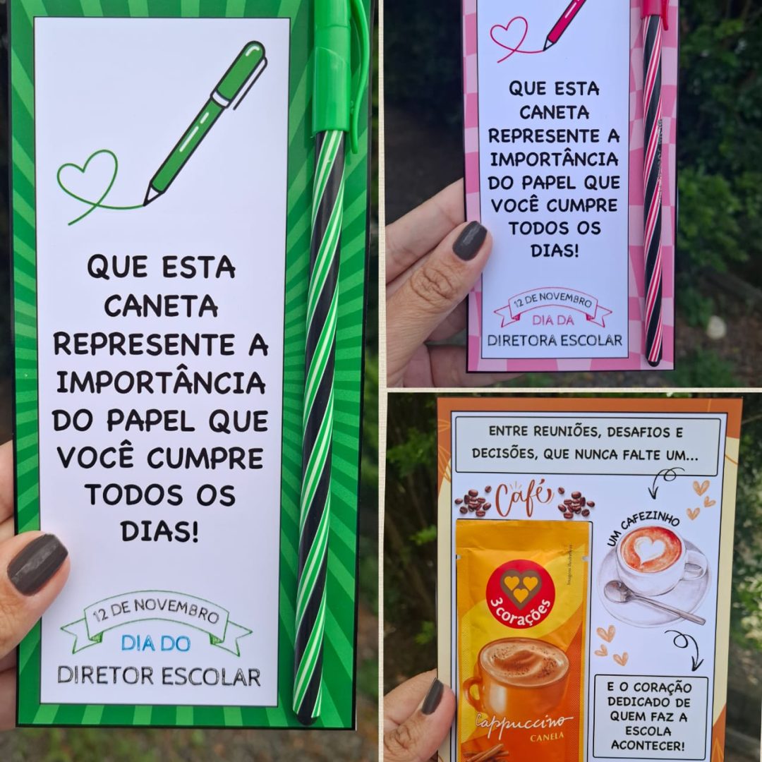 CARTÕES – DIA DO DIRETOR ESCOLAR