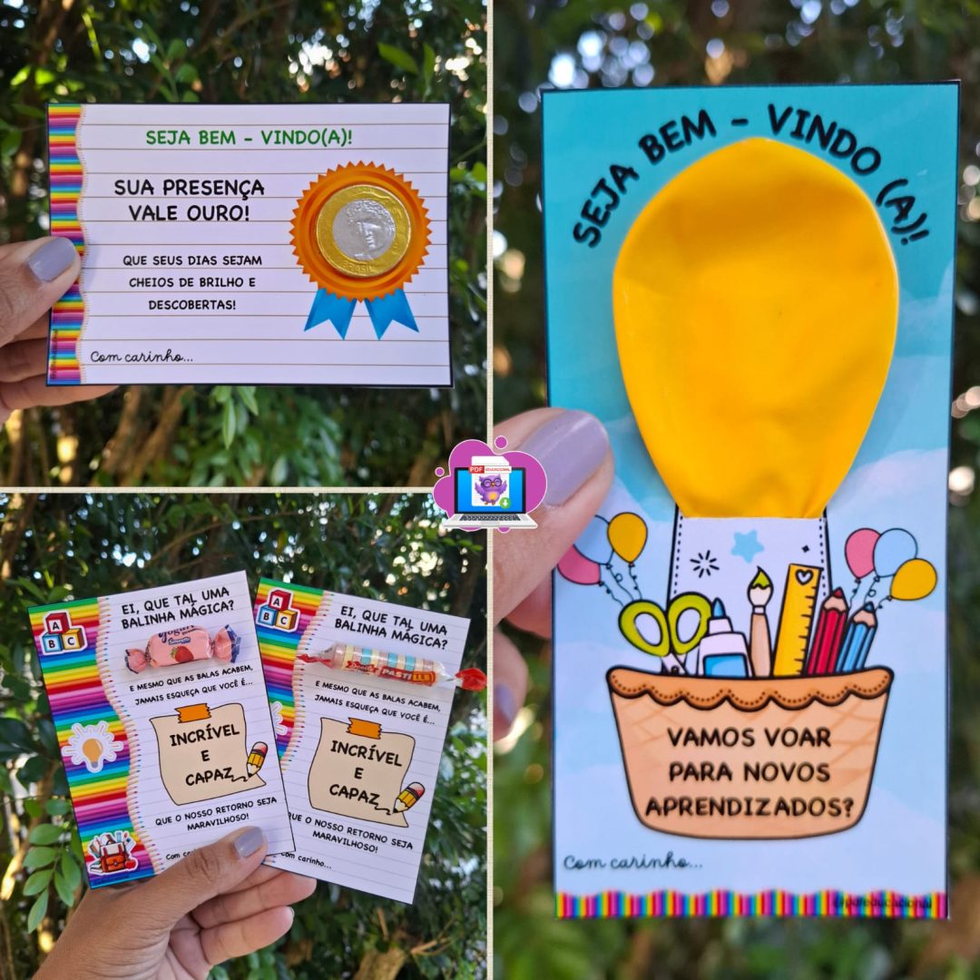 #2 - CARTÕES VOLTA ÀS AULAS