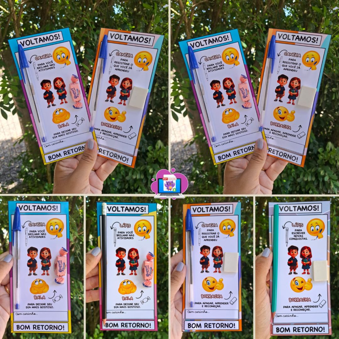 #3 - CARTÕES VOLTA ÀS AULAS