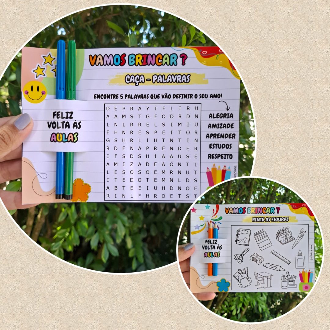 #5 - LEMBRANCINHAS VOLTA ÀS AULAS