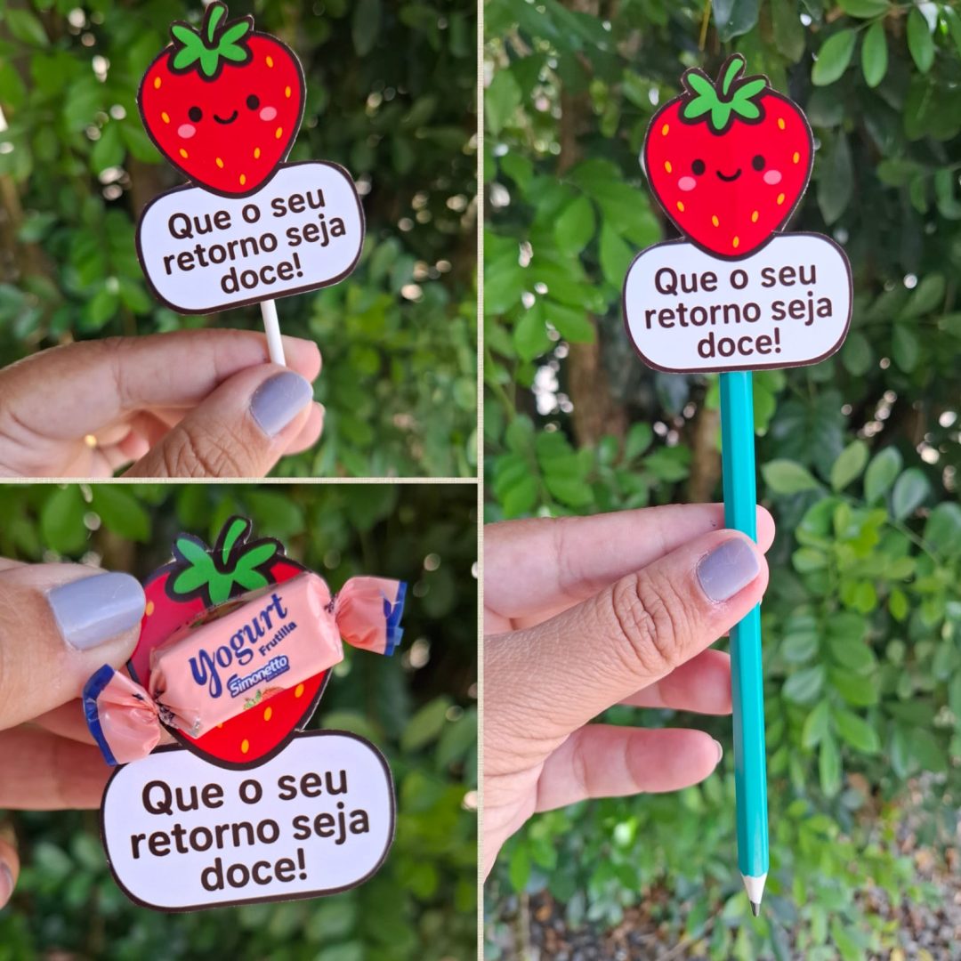 🍓 TAGS VOLTA ÀS AULAS – MORANGO DO AMOR