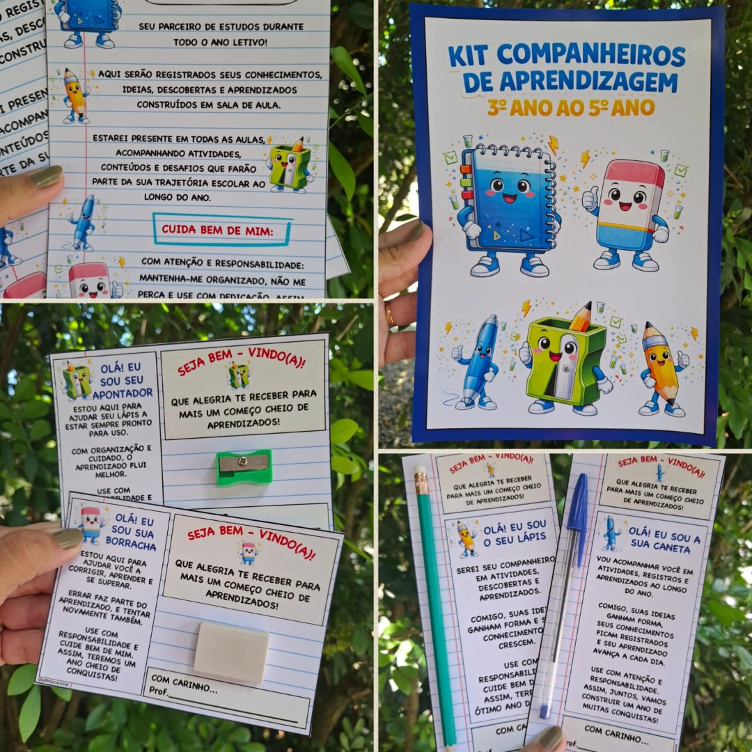 📘 KIT COMPANHEIROS DA APRENDIZAGEM – 3º AO 5º ANO