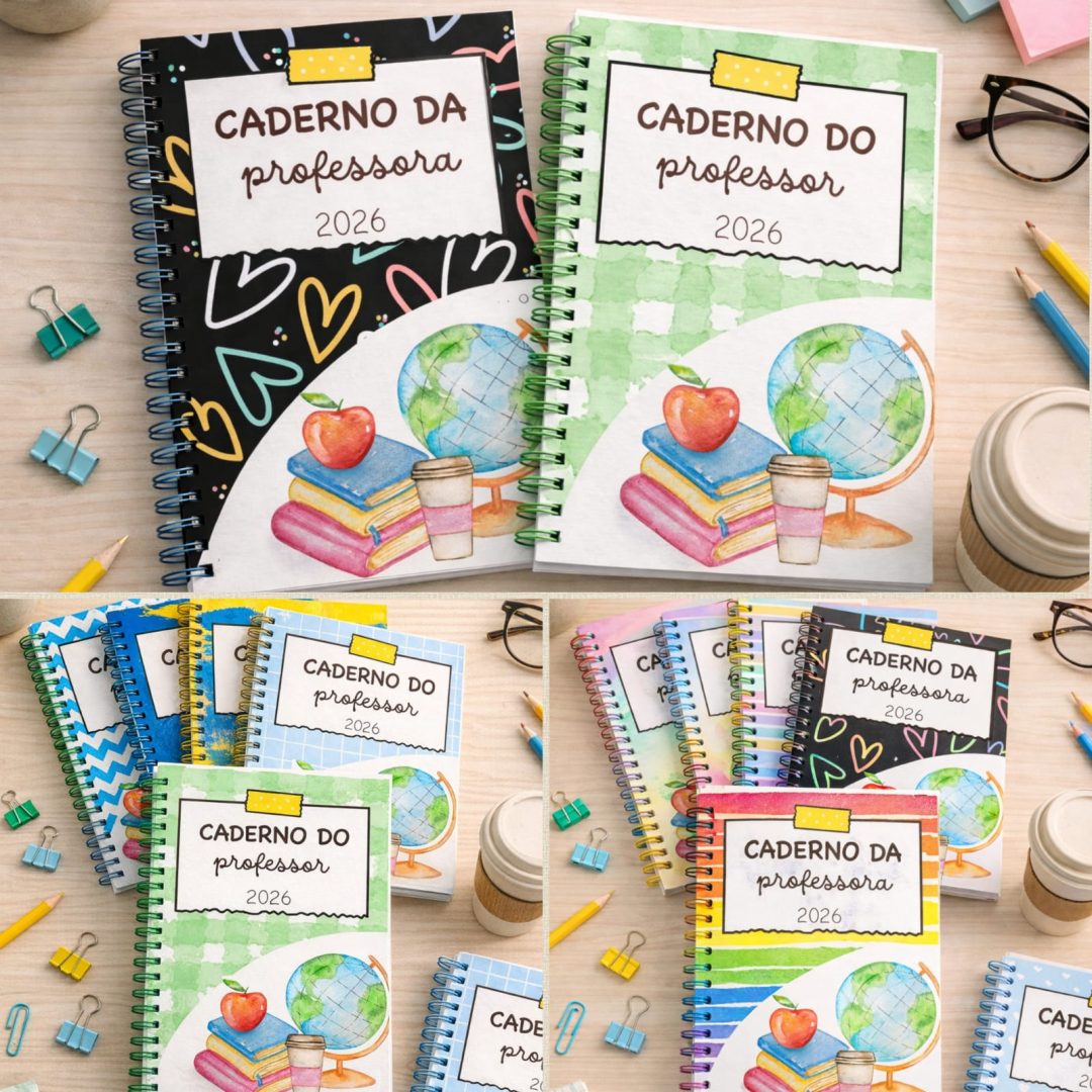 📘 CADERNO DA PROFESSORA & DO PROFESSOR 2026
