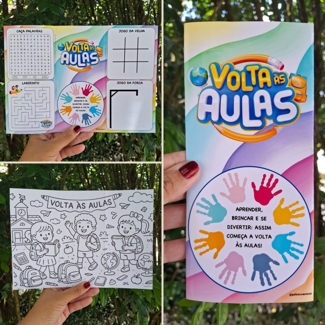 📚 FOLDER DE VOLTA ÀS AULAS