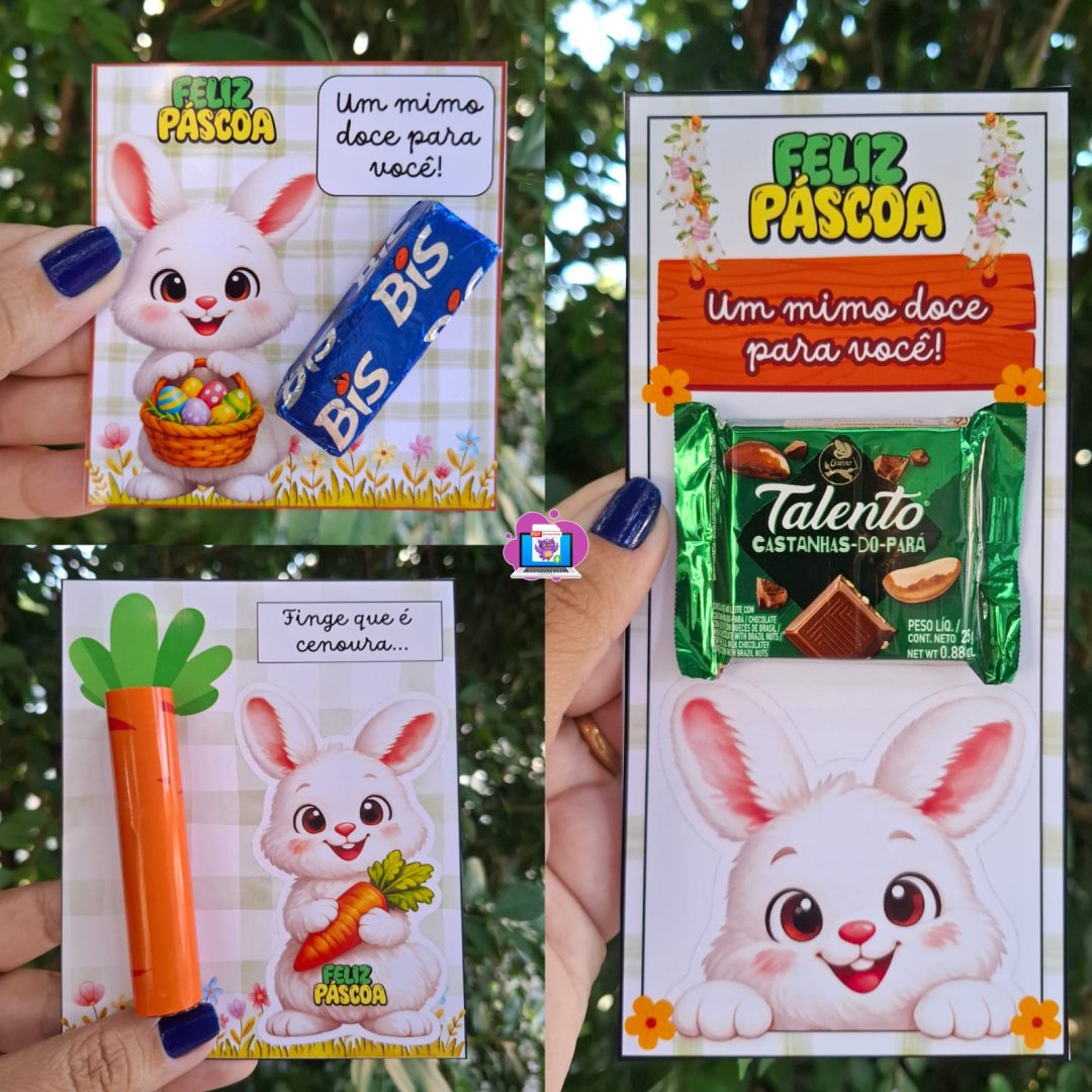 🐰 MIMOS DE PÁSCOA - COELHO