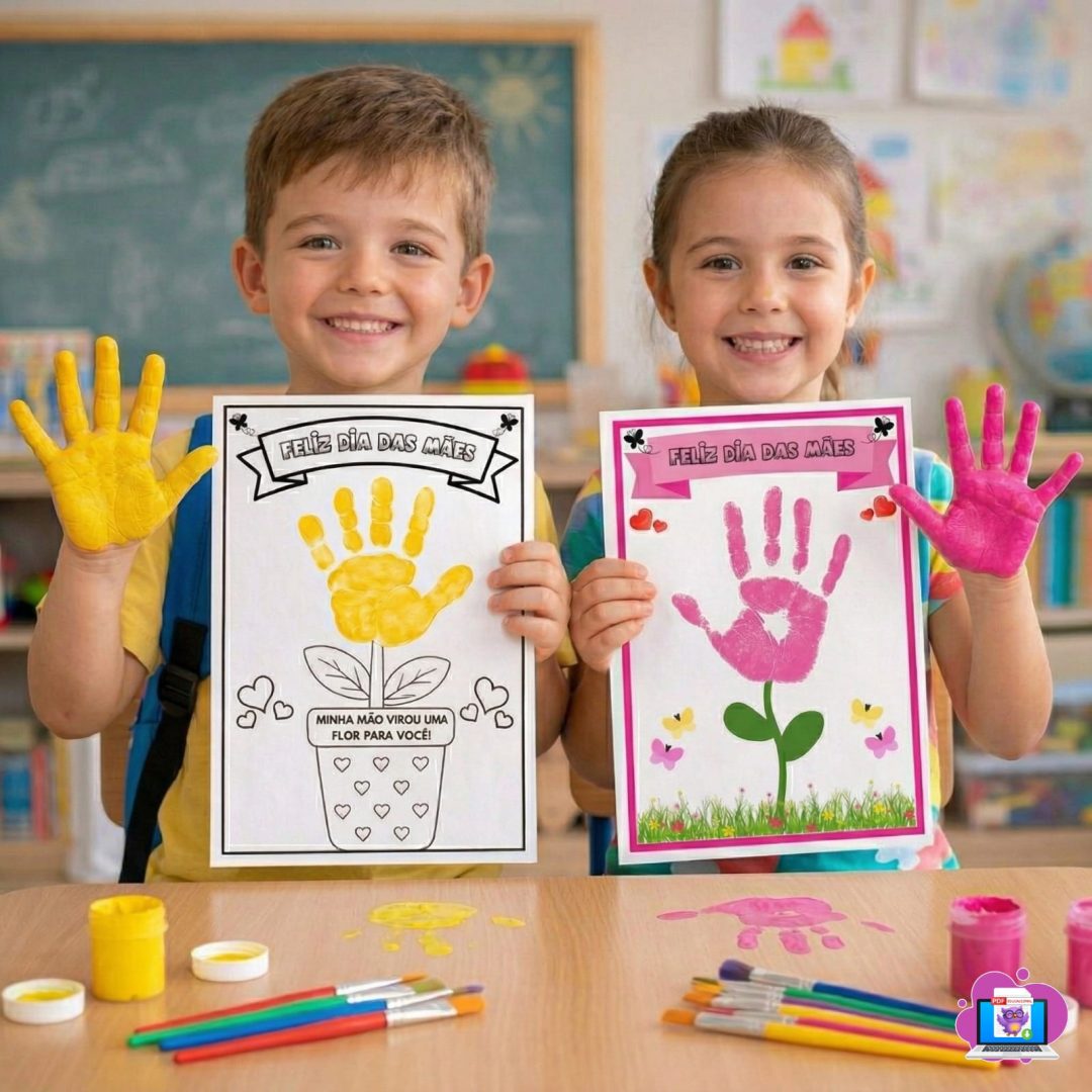 CARTÃO MÃOZINHA – DIA DAS MÃES