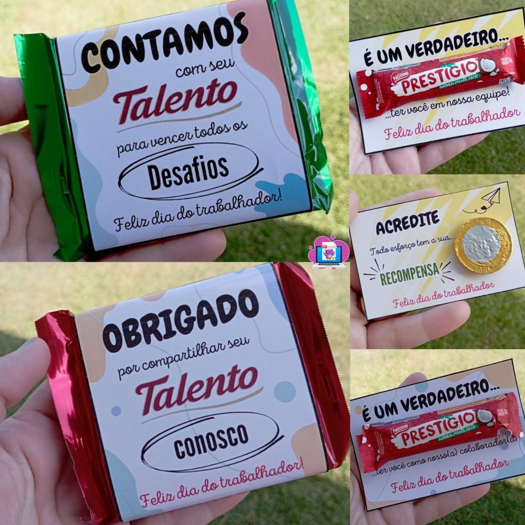 LEMBRANCINHAS DIA DO TRABALHADOR