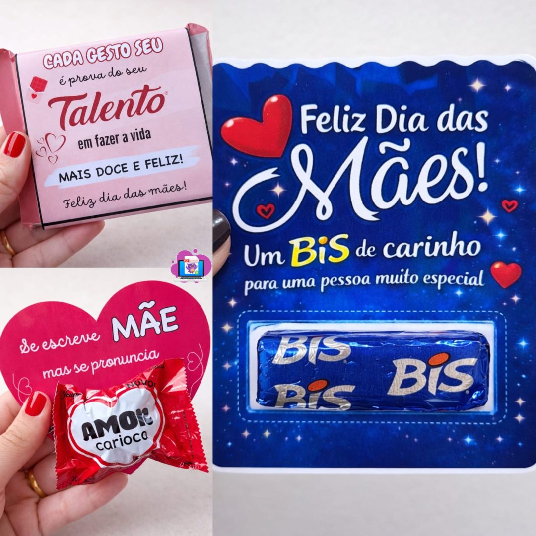 #1 MIMOS DIA DAS MÃES – CHOCOLATES 🍫