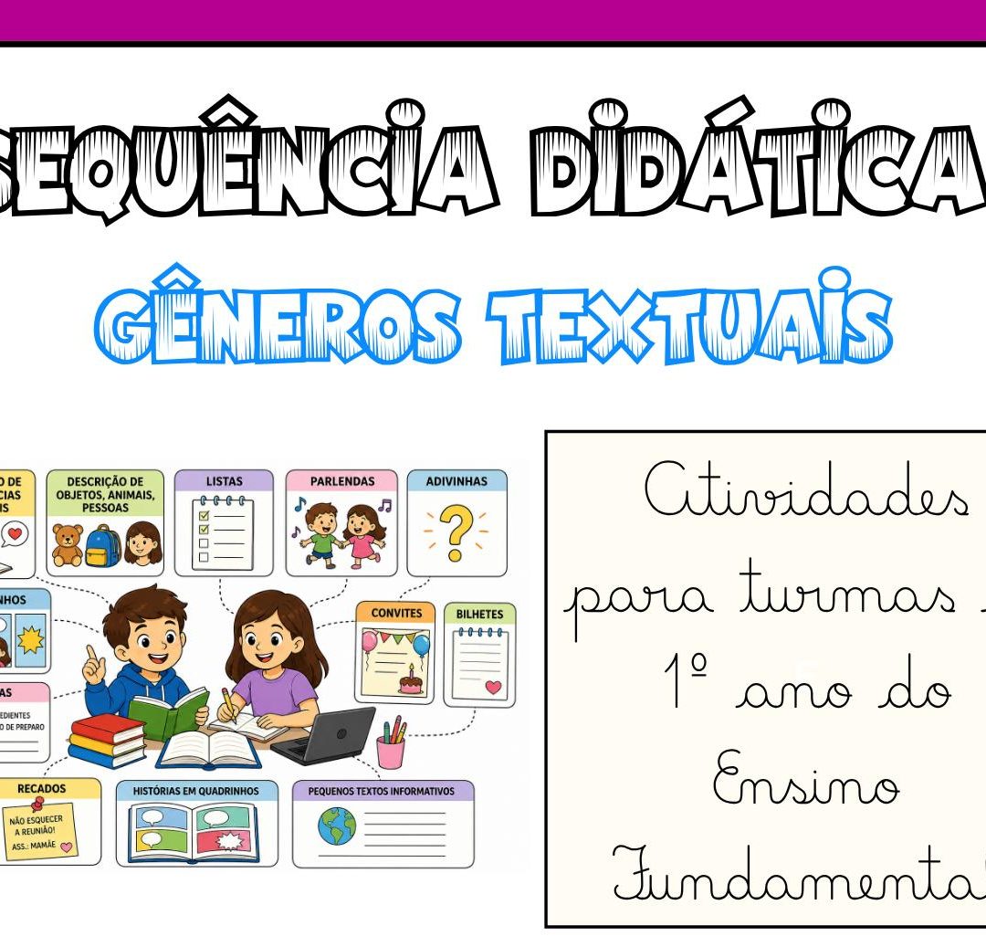SEQUÊNCIA DIDÁTICA – GÊNEROS TEXTUAIS | 1º ANO
