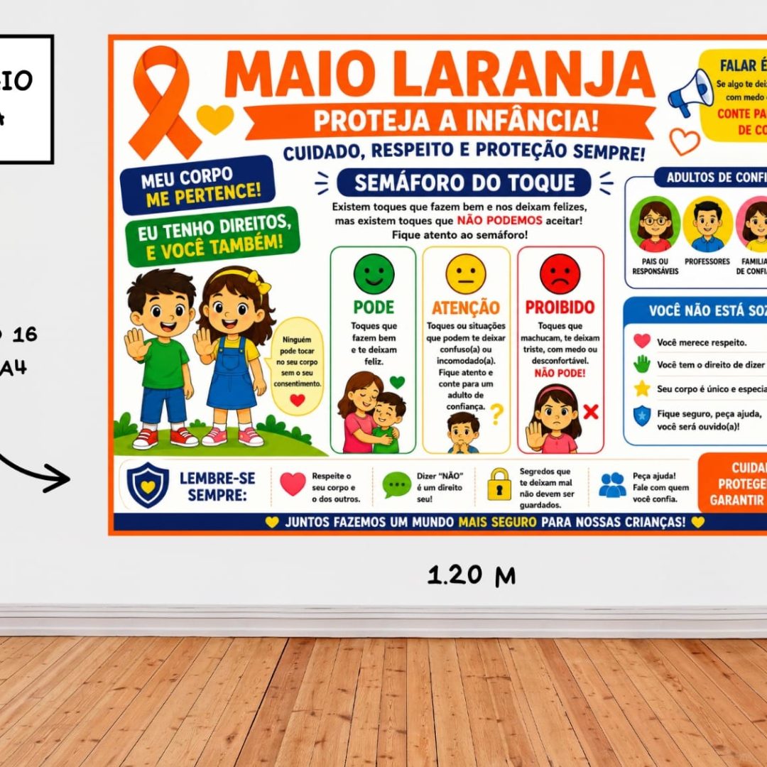 PAINEL MAIO LARANJA
