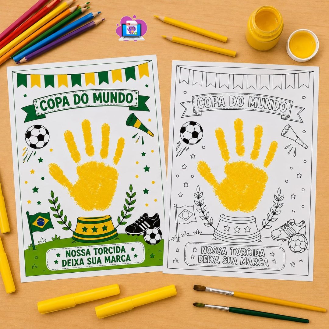 ATIVIDADE MÃOZINHA – COPA DO MUNDO