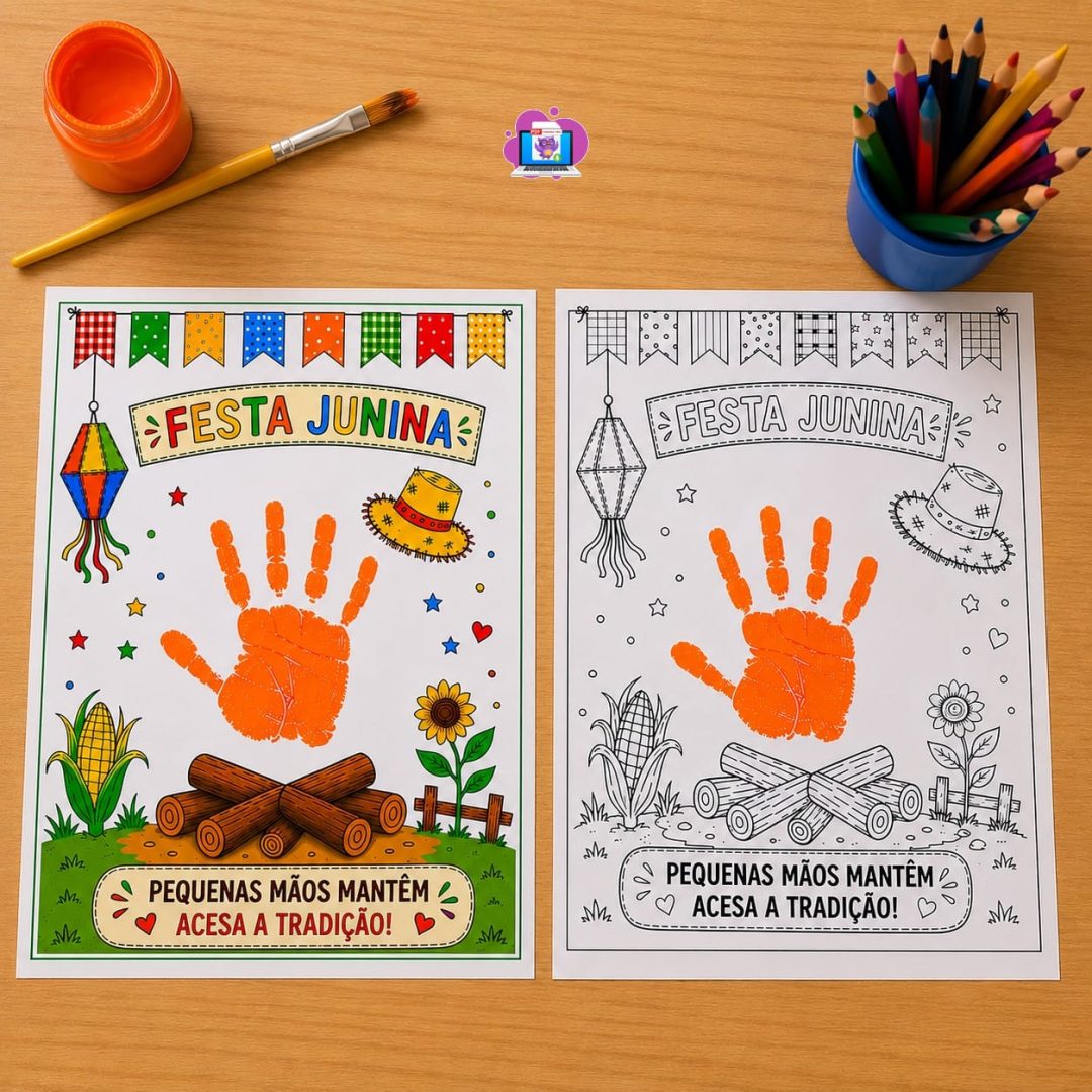 ATIVIDADE MÃOZINHA – FESTA JUNINA