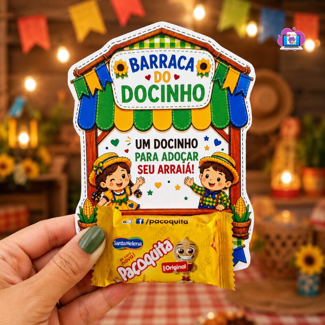 CARTÃO BARRACA DO DOCINHO – FESTA JUNINA