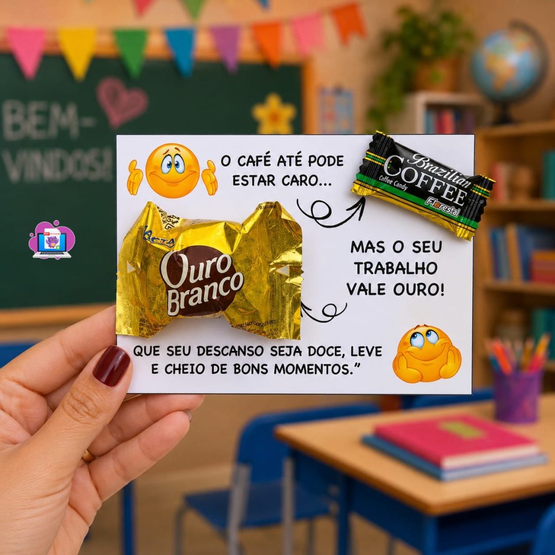 CARTÃO EMOJIS FÉRIAS – OURO BRANCO