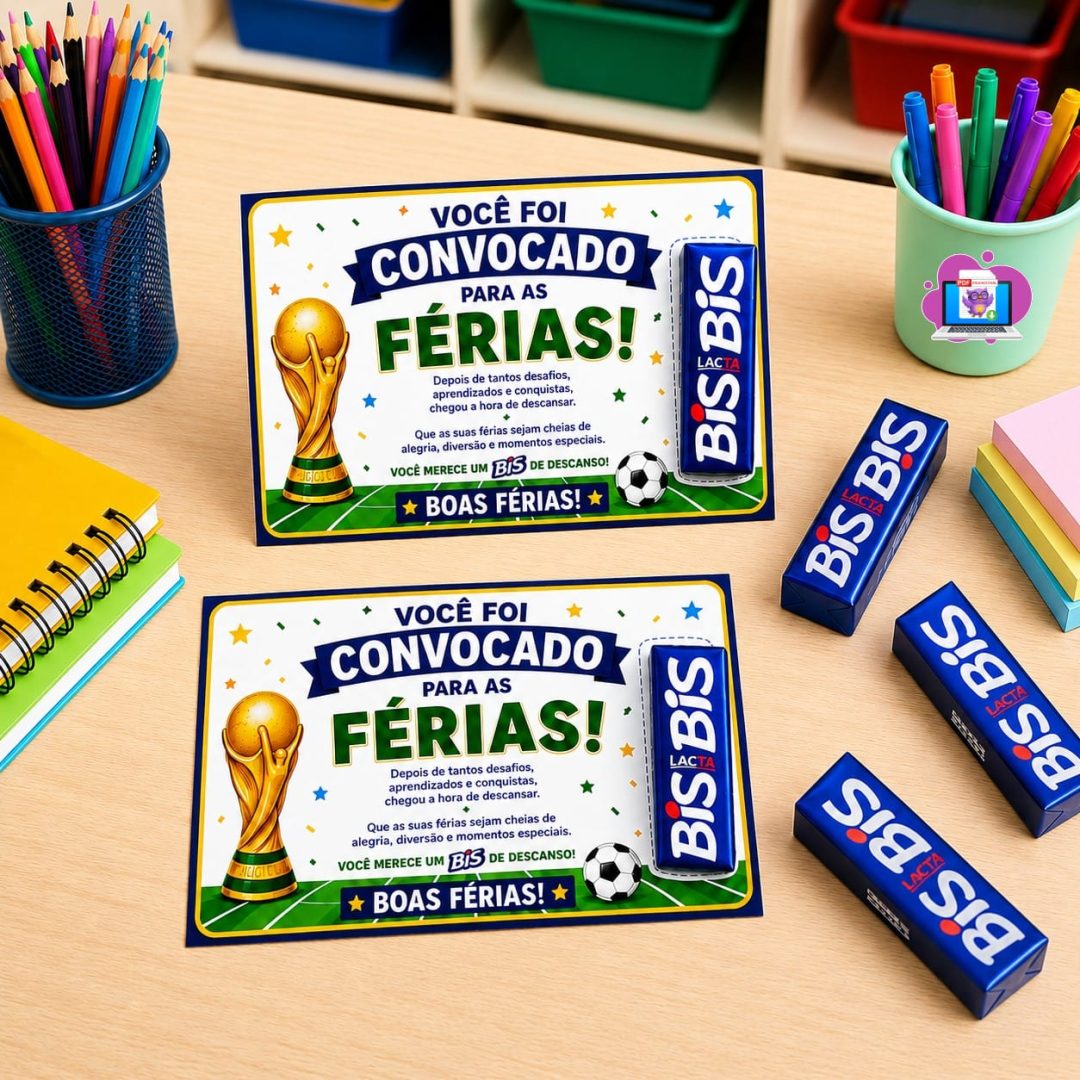 CARTÃO FÉRIAS BIS – COPA DO MUNDO 🏆