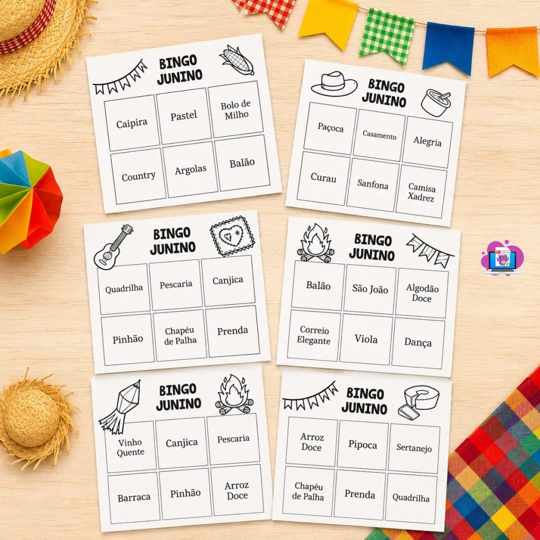 BINGO JUNINO 🎉