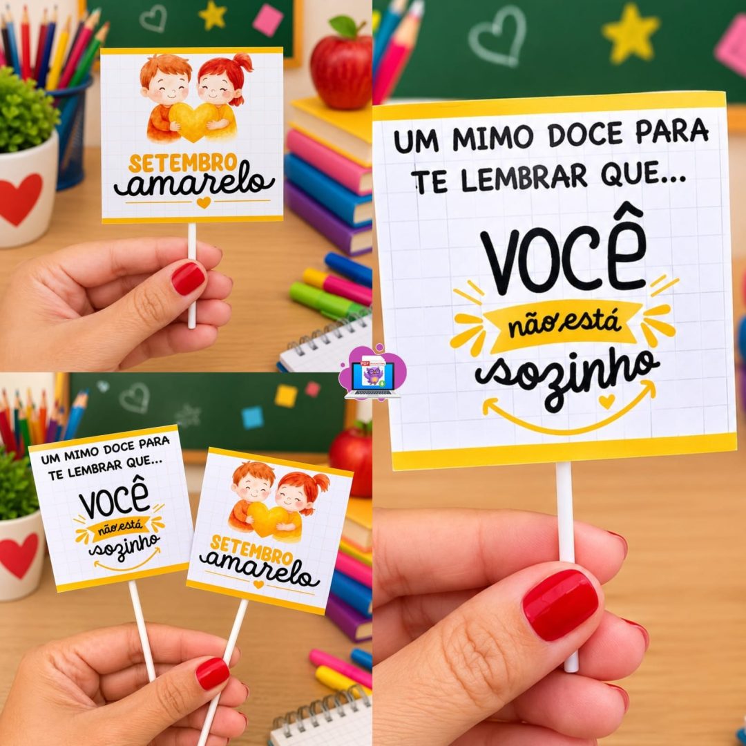 💛TAG PARA PIRULITO SETEMBRO AMARELO