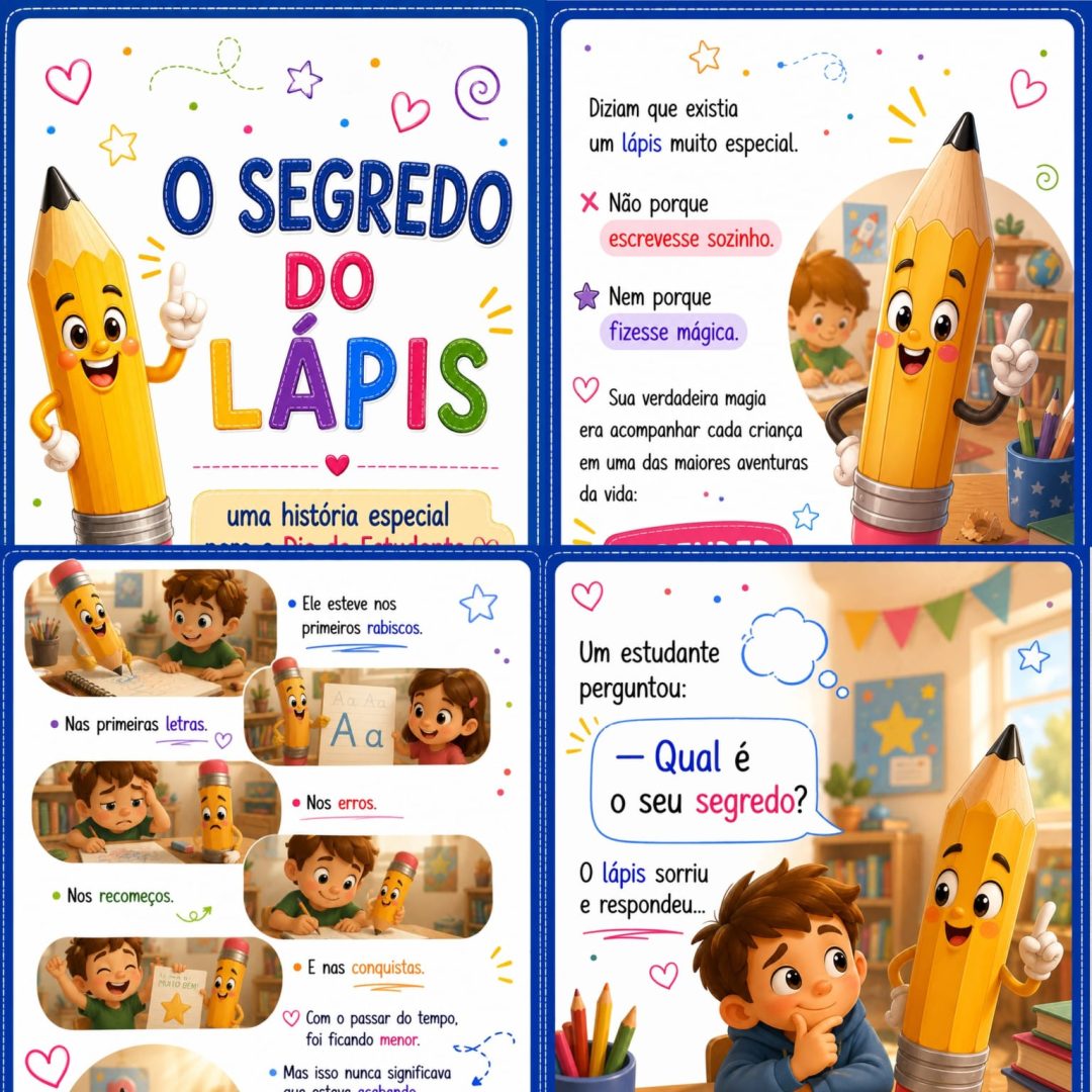 HISTÓRIA O SEGREDO DO LÁPIS
