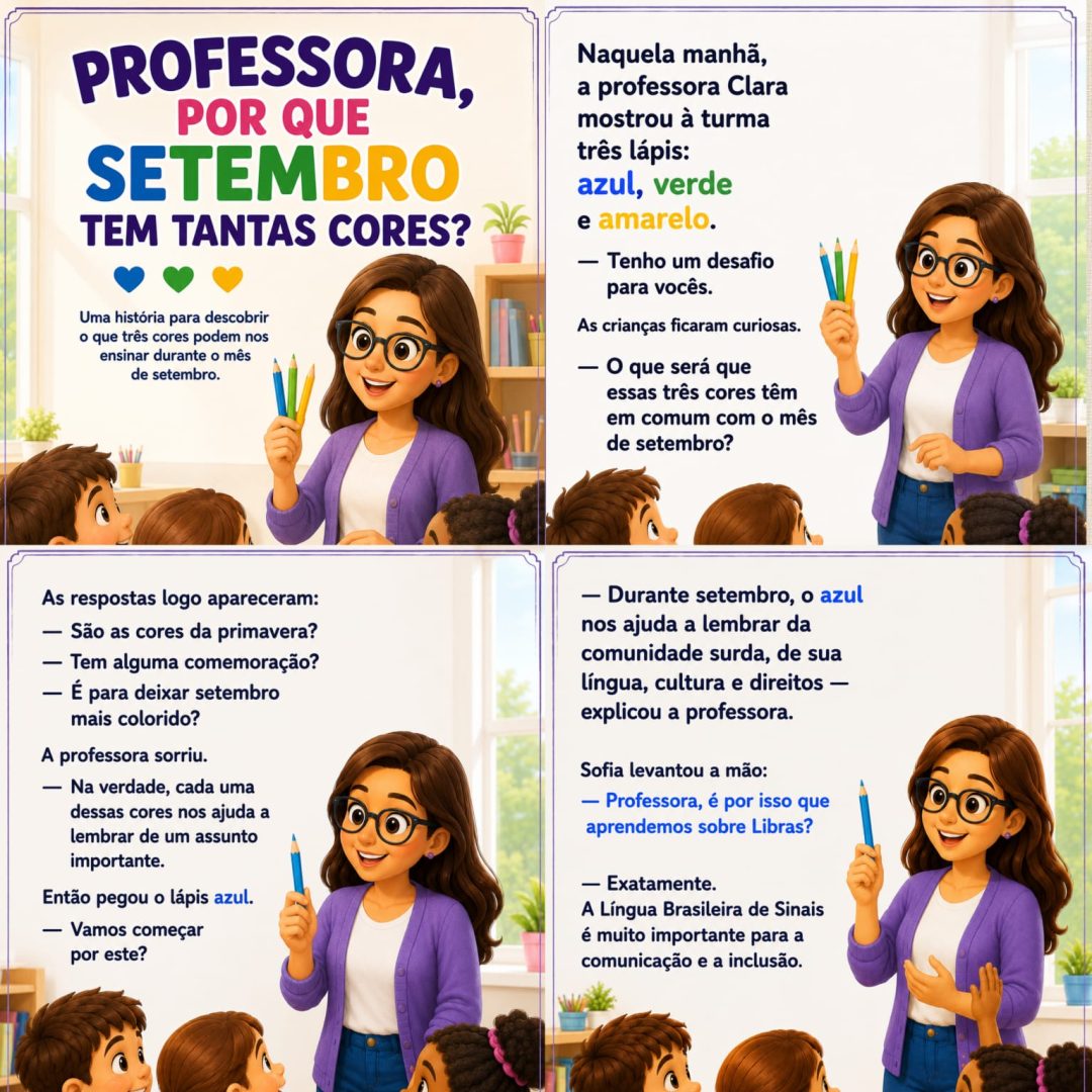 HISTÓRIA POR QUE SETEMBRO TEM TANTAS CORES?