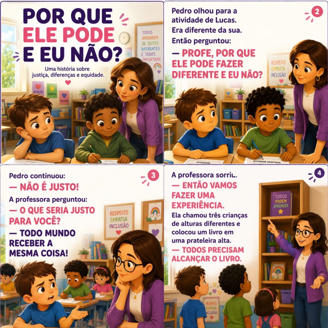 HISTÓRIA POR QUE ELE PODE E EU NÃO?