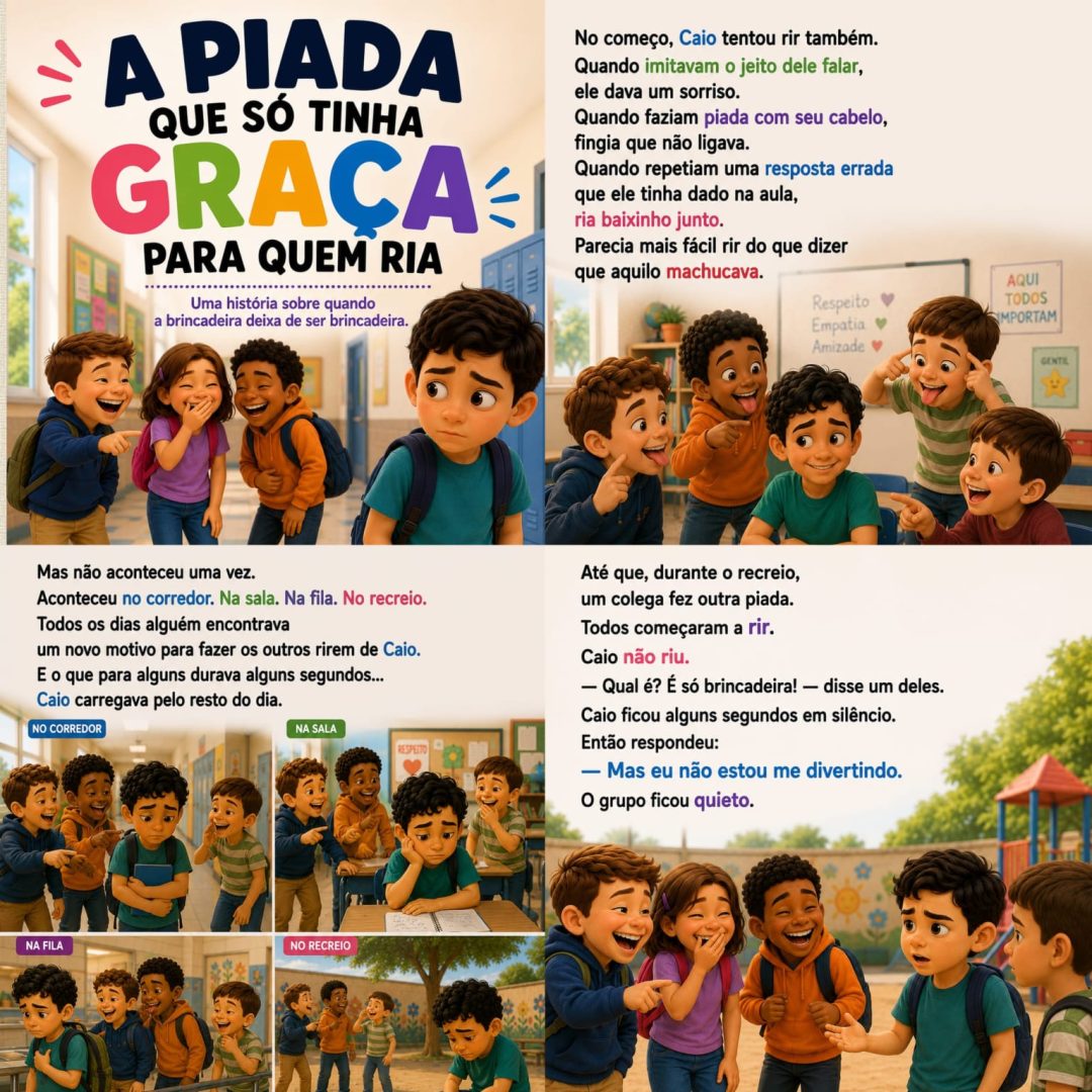HISTÓRIA A PIADA QUE SÓ TINHA GRAÇA PARA QUEM RIA