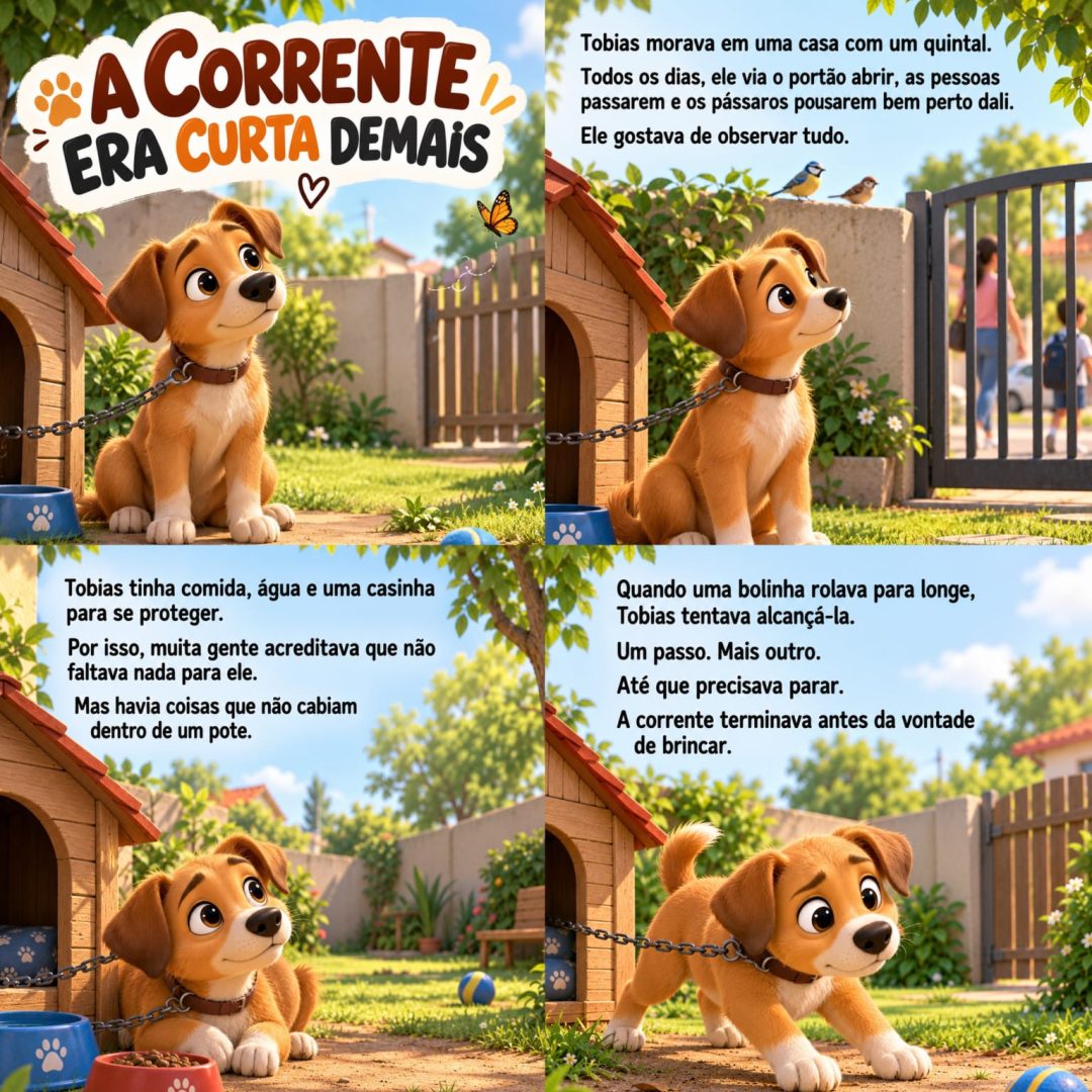 HISTÓRIA A CORRENTE ERA CURTA DEMAIS