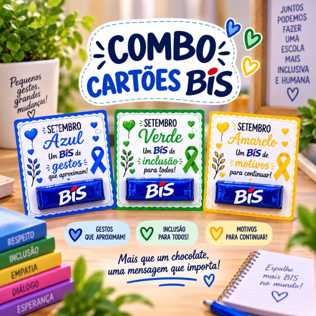 COMBO CARTÕES BIS — SETEMBRO ESPECIAL