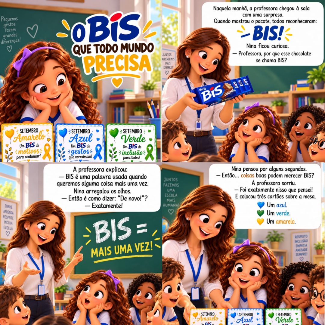 HISTÓRIA O BIS QUE TODO MUNDO PRECISA