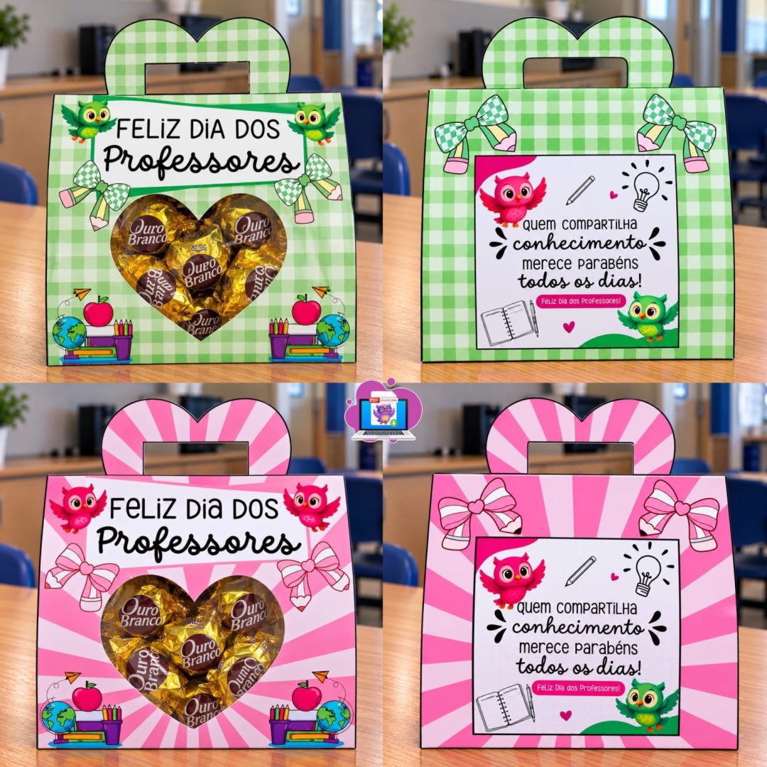 SACOLINHA DIA DOS PROFESSORES