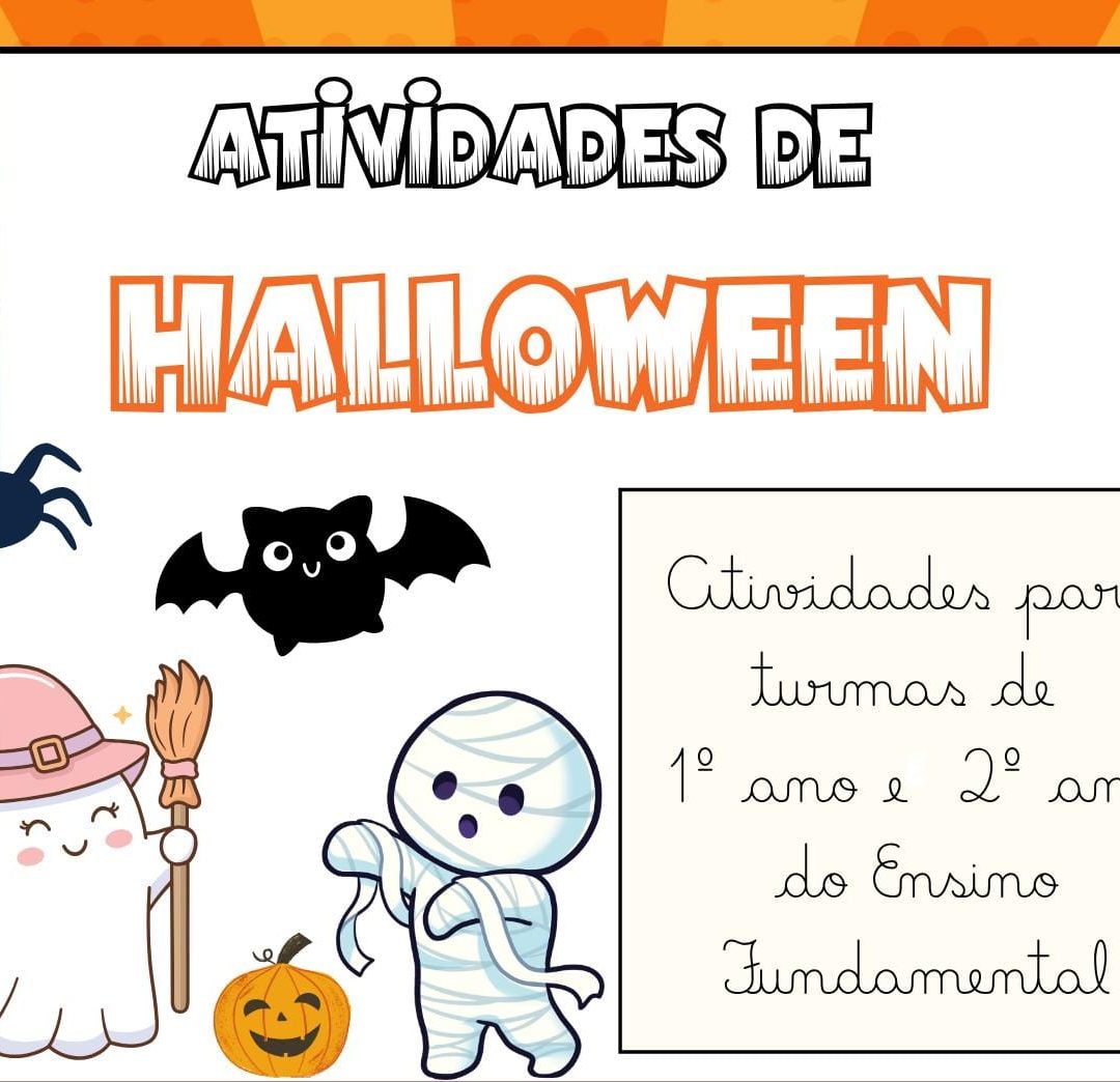 ATIVIDADES DE HALLOWEEN – 1º E 2º ANO
