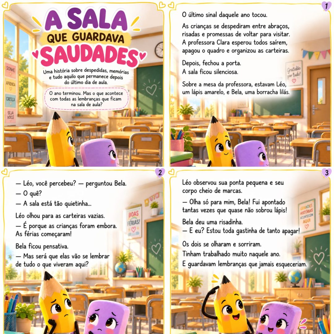 HISTÓRIA A SALA QUE GUARDAVA SAUDADES