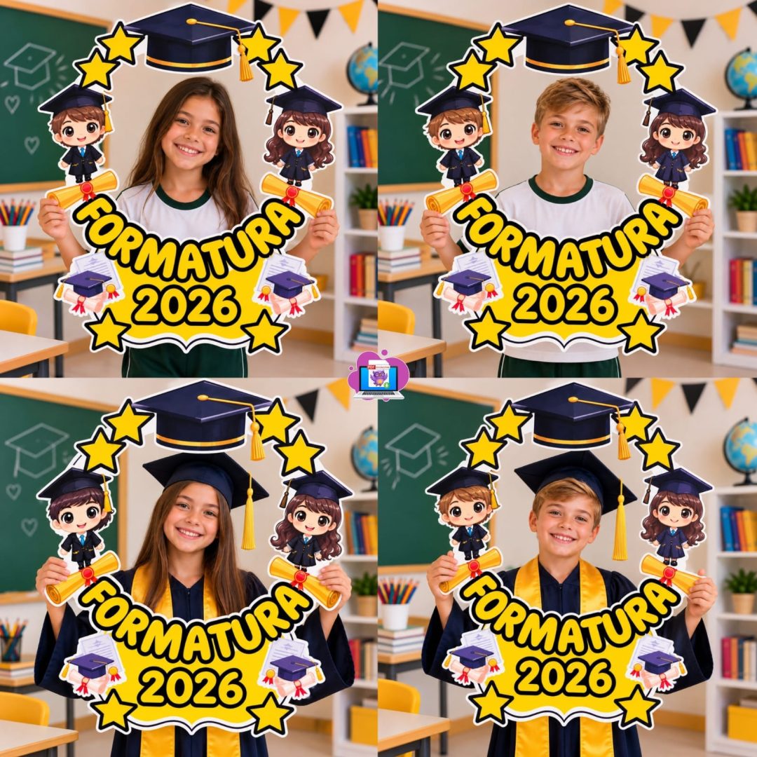 BAMBOLÊ PARA FOTOS DE FORMATURA 2026 📸