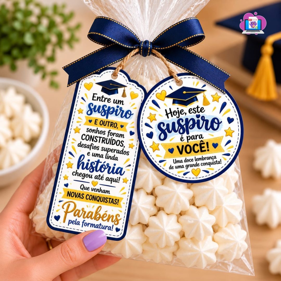 LEMBRANCINHA DE FORMATURA – SUSPIROS