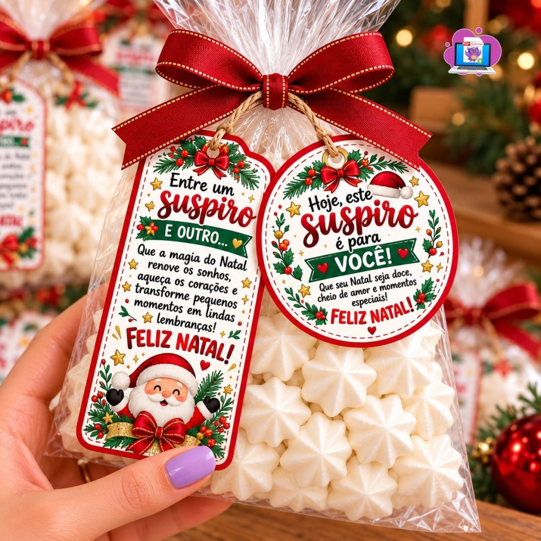 LEMBRANCINHA DE NATAL – SUSPIROS