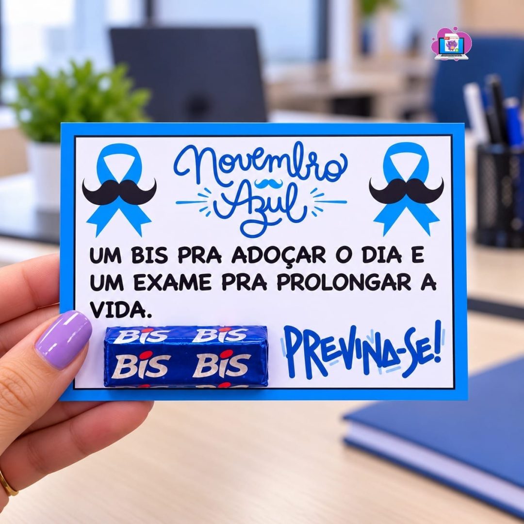 CARTÃO NOVEMBRO AZUL – BIS