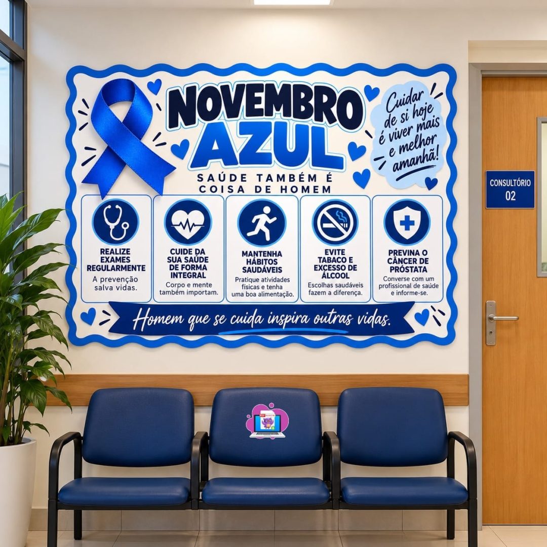 PAINEL NOVEMBRO AZUL🎗️💙