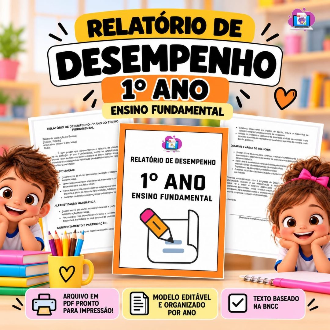 RELATÓRIO DE DESEMPENHO - 1º ANO