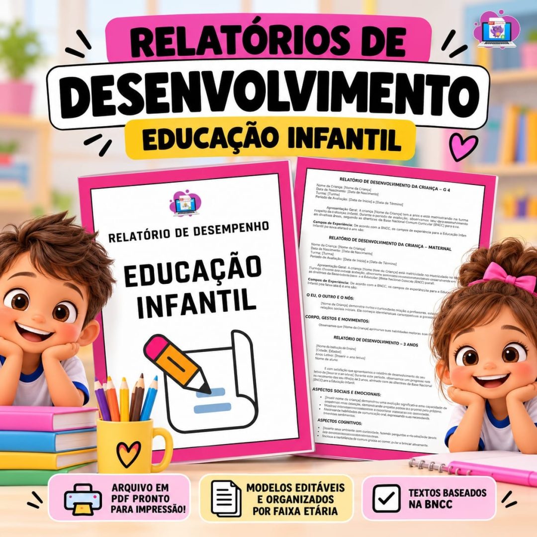 RELATÓRIO DE DESEMPENHO - EDUCAÇÃO INFANTIL