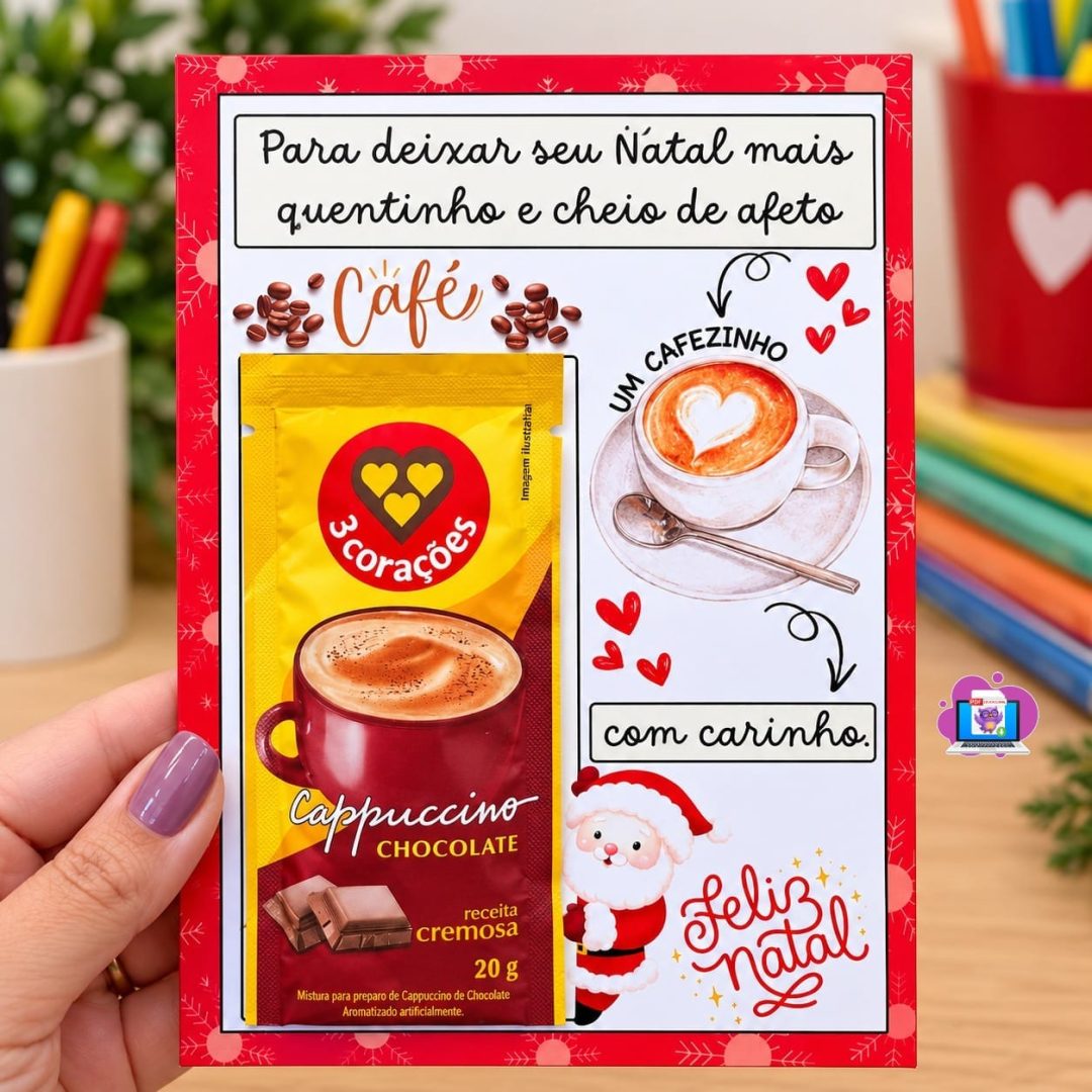 CARTÃO DE NATAL – CAFÉ