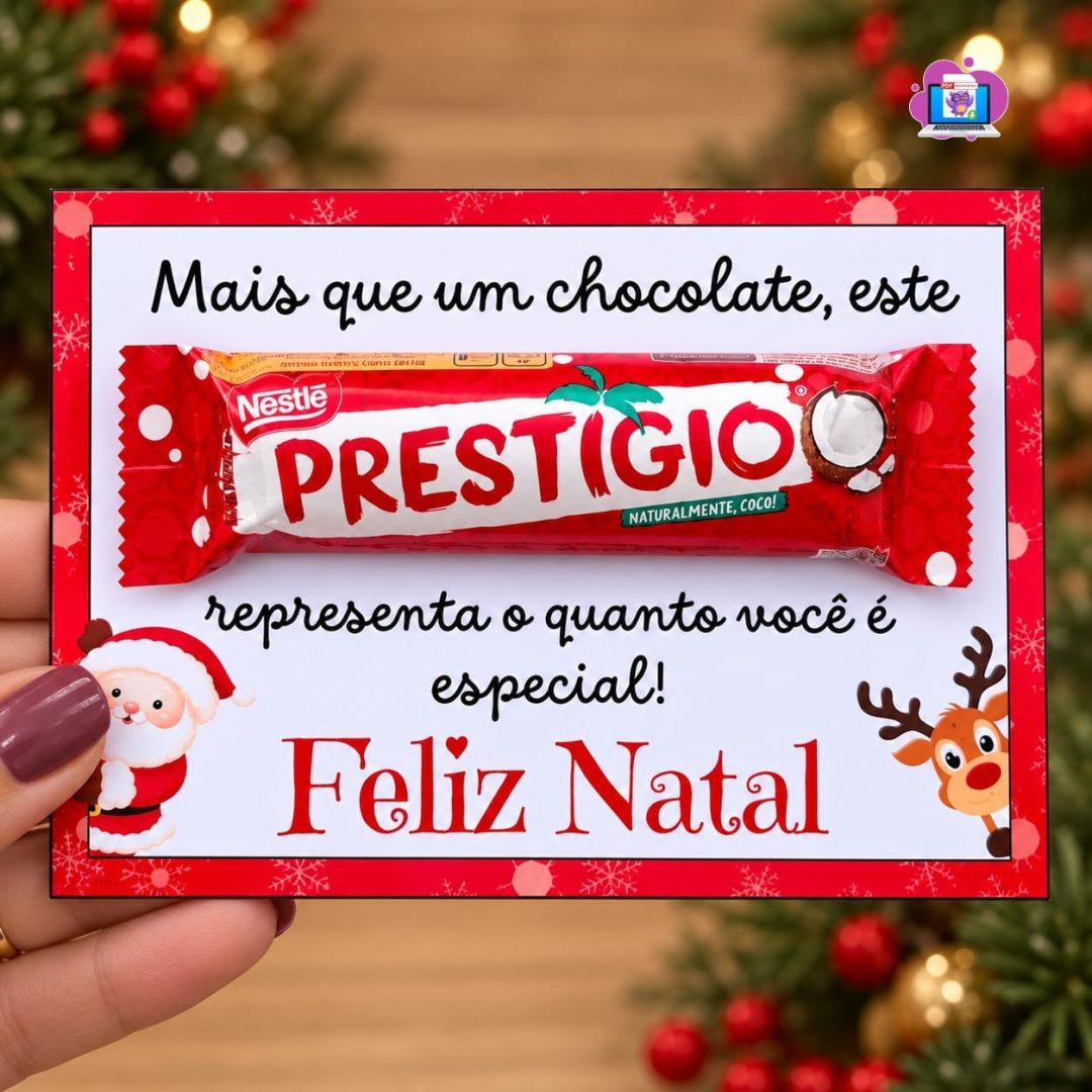 CARTÃO DE NATAL PRESTÍGIO