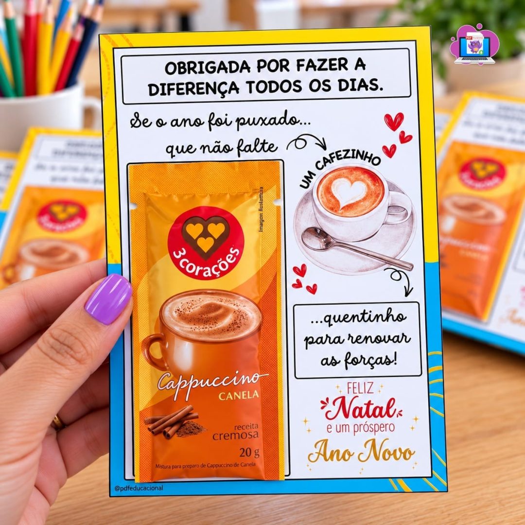 CARTÃO ENCERRAMENTO EQUIPE PEDAGÓGICA – CAFÉ
